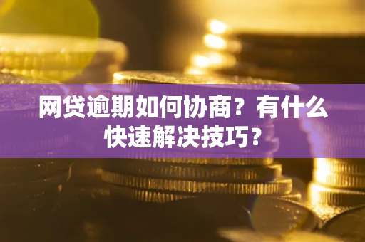 武汉网贷逾期如何协商？有什么快速解决技巧？