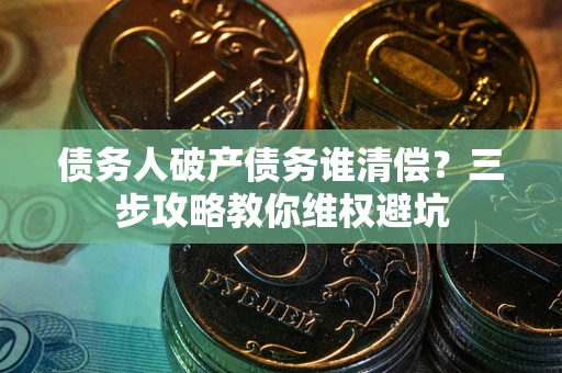 武汉债务人破产债务谁清偿？三步攻略教你维权避坑